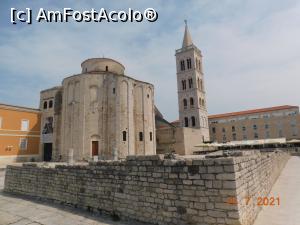 P54 [JUL-2021] Punctul zero din Zadarul vechi: Biserica Sf.Donat, Forumul Roman, turnul Catedralei Sf.Anastasia