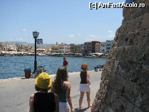 P16 [JUL-2009] Faleza si portul venetian din Chania, in nord/vestul Cretei. 