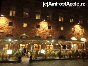P02 [OCT-2015] Seara in Piazza della Signoria terasa unui restaurant de lux