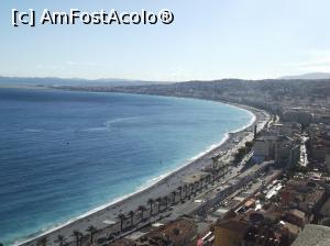 P09 [MAY-2019] Baie des Anges (Golful Îngerilor) și Promenade des Anglais, cu soarele pregătindu-se să asfinţească