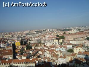 P03 [SEP-2016] Lisabona am vazut-o cu ochii mari de pe miradorul Graca... panorama asupra cartierului central Baixa, din cea mai nordica colina