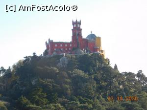 P25 [OCT-2020] Palatul Pena, Sintra, zoomat de la Castelul Maurilor