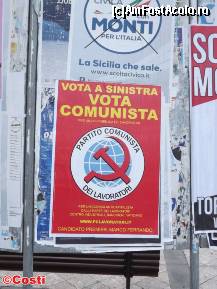 [P23] Cu o săptămână înainte de alegeri. Pe acest afiş scrie aşa: 'Votează la stânga. Votează comuniştii. Pentru o republică a muncitorilor. Pentru o republică anticapitalistă. Din partea muncitorilor, contra industriaşilor, bancherilor, Vaticanului. ' Se pare că unii mai visează cai verzi pe pereţi.  :)) » foto by Costi
 - 
<span class="allrVoted glyphicon glyphicon-heart hidden" id="av405035"></span>
<a class="m-l-10 hidden" id="sv405035" onclick="voting_Foto_DelVot(,405035,3509)" role="button">șterge vot <span class="glyphicon glyphicon-remove"></span></a>
<a id="v9405035" class=" c-red"  onclick="voting_Foto_SetVot(405035)" role="button"><span class="glyphicon glyphicon-heart-empty"></span> <b>LIKE</b> = Votează poza</a> <img class="hidden"  id="f405035W9" src="/imagini/loader.gif" border="0" /><span class="AjErrMes hidden" id="e405035ErM"></span>