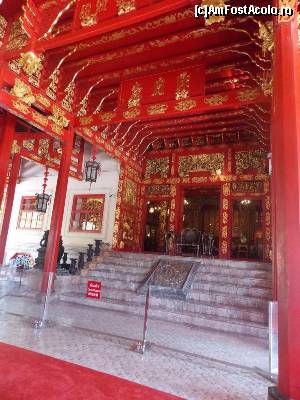 P13 [DEC-2014] Phra Thinang Wehart Chamrun (reşedinta regală Lumină Divină), denumit si Palatul Peking, intrare