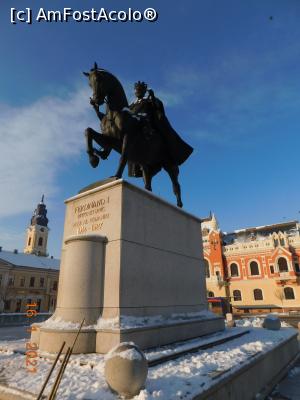 P22 [JAN-2021] Statuia ecvestră a regelui Ferdinand I, Piaţa Unirii, Oradea