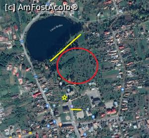 [P28] Zona centrală din Brebu: complexul muzeal, parcare, parc comunal, faleză lac (prelucrare Internet). » foto by tata123 🔱 <span class="label label-default labelC_thin small">NEVOTABILĂ</span>