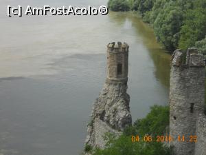 P19 [JUN-2016] turnul Călugăriţa aflat deasupra punctului de confluenţă a Moravei cu Dunărea