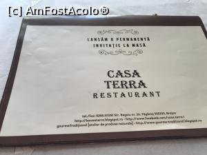 P16 [OCT-2018] Restaurant Casa Terra - meniul