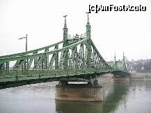 [P17] Szabadsaghid sau Liberty Bridge, Budapesta, Ungaria este un pod ce leagă Pesta de Buda peste Dunăre. Cu o lungime de 333,6 metri, a fost construit între 1894-1896 şi inaugurat în prezenţa Regelui Franz Josef. În vârful celor 4 piloni se află câte o statuie din bronz reprezentând şoimul, pasărea prezentă în mitologia maghiară. » foto by badge®
 - 
<span class="allrVoted glyphicon glyphicon-heart hidden" id="av175484"></span>
<a class="m-l-10 hidden" id="sv175484" onclick="voting_Foto_DelVot(,175484,5760)" role="button">șterge vot <span class="glyphicon glyphicon-remove"></span></a>
<a id="v9175484" class=" c-red"  onclick="voting_Foto_SetVot(175484)" role="button"><span class="glyphicon glyphicon-heart-empty"></span> <b>LIKE</b> = Votează poza</a> <img class="hidden"  id="f175484W9" src="/imagini/loader.gif" border="0" /><span class="AjErrMes hidden" id="e175484ErM"></span>