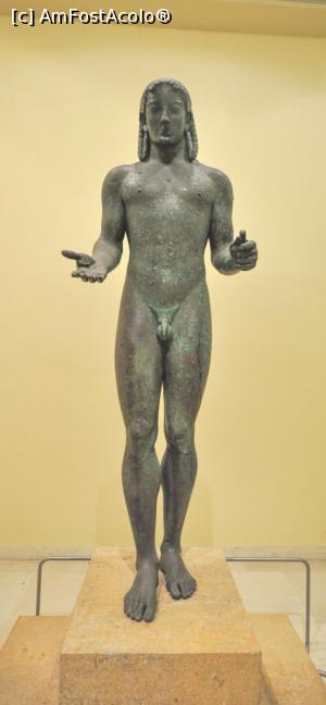 [P02] Apollo Piraeus, statuie expusă la Muzeul de Arheologie din Pireu.  » foto by Carmen Ion <span class="label label-default labelC_thin small">NEVOTABILĂ</span>