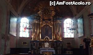 P16 [AUG-2013] Altarul bisericii Sf. Barbara de lângă biserica Sf. Maria din Cracovia, Polonia. 