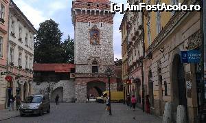 P17 [AUG-2013] Florianska poarta de intrare în oraşul vechi din Cracovia, Polonia. 