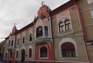 [P02] 2. Fațada Palatului Episcopal văzută din curtea engleză. nevotabilă » foto by doinafil <span class="label label-default labelC_thin small">NEVOTABILĂ</span>