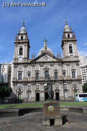 P01 [JAN-2019] Rio de Janeiro, Igreja de Nossa Senhora da Candelária, Fațada, una din cele mai frumoase fațade baroce, stil colonial