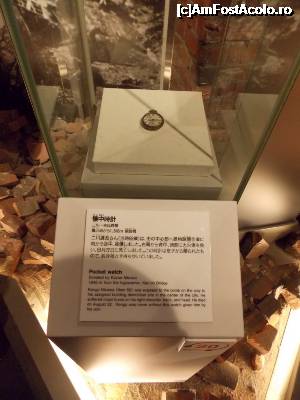 [P38] Hiroshima, Parcul Memorial al Păcii, Muzeul Memorial al Păcii, Ceasul de Buzunar al lui Kazuo Nikawa indică ora fatidică, 8 și 15 » foto by mprofeanu
 - 
<span class="allrVoted glyphicon glyphicon-heart hidden" id="av699493"></span>
<a class="m-l-10 hidden" id="sv699493" onclick="voting_Foto_DelVot(,699493,7440)" role="button">șterge vot <span class="glyphicon glyphicon-remove"></span></a>
<a id="v9699493" class=" c-red"  onclick="voting_Foto_SetVot(699493)" role="button"><span class="glyphicon glyphicon-heart-empty"></span> <b>LIKE</b> = Votează poza</a> <img class="hidden"  id="f699493W9" src="/imagini/loader.gif" border="0" /><span class="AjErrMes hidden" id="e699493ErM"></span>