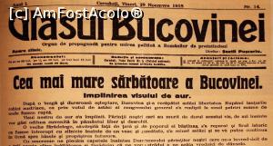 [P03] Publicația Glasul Bucovinei anunță Unirea - preluare Internet. » foto by tata123 🔱 <span class="label label-default labelC_thin small">NEVOTABILĂ</span>