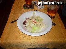 [P04] Restaurantul Bosso - asta am primit-o din partea lor; era alcătuită cam din 3 sau 4 feluri de frunze de salată, o felie de roşie, sos alb şi parmezan » foto by Dragoș_MD
 - 
<span class="allrVoted glyphicon glyphicon-heart hidden" id="av178725"></span>
<a class="m-l-10 hidden" id="sv178725" onclick="voting_Foto_DelVot(,178725,8312)" role="button">șterge vot <span class="glyphicon glyphicon-remove"></span></a>
<a id="v9178725" class=" c-red"  onclick="voting_Foto_SetVot(178725)" role="button"><span class="glyphicon glyphicon-heart-empty"></span> <b>LIKE</b> = Votează poza</a> <img class="hidden"  id="f178725W9" src="/imagini/loader.gif" border="0" /><span class="AjErrMes hidden" id="e178725ErM"></span>