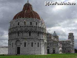 P12 [APR-2013] Pisa-Piazza dei Miracoli - Baptisteriul, Domul si turnul inclinat