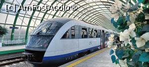 [P01] Unul din trenurile ce fac legătura între Gara de Nord și Aeroportul „Henri Coandă”. » foto by tata123 🔱
 - 
<span class="allrVoted glyphicon glyphicon-heart hidden" id="av1478658"></span>
<a class="m-l-10 hidden" id="sv1478658" onclick="voting_Foto_DelVot(,1478658,8341)" role="button">șterge vot <span class="glyphicon glyphicon-remove"></span></a>
<a id="v91478658" class=" c-red"  onclick="voting_Foto_SetVot(1478658)" role="button"><span class="glyphicon glyphicon-heart-empty"></span> <b>LIKE</b> = Votează poza</a> <img class="hidden"  id="f1478658W9" src="/imagini/loader.gif" border="0" /><span class="AjErrMes hidden" id="e1478658ErM"></span>