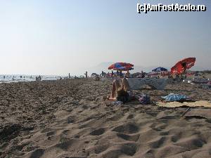 P12 [JUL-2010] Nisipul moale dar fierbinte al plajei Careta/careta de la Patara, la sud de Fethiye. 