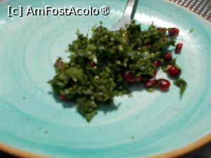 [P14] Jumătate de porție de Tabouleh » foto by Zoazore
 - 
<span class="allrVoted glyphicon glyphicon-heart hidden" id="av1532303"></span>
<a class="m-l-10 hidden" id="sv1532303" onclick="voting_Foto_DelVot(,1532303,13316)" role="button">șterge vot <span class="glyphicon glyphicon-remove"></span></a>
<a id="v91532303" class=" c-red"  onclick="voting_Foto_SetVot(1532303)" role="button"><span class="glyphicon glyphicon-heart-empty"></span> <b>LIKE</b> = Votează poza</a> <img class="hidden"  id="f1532303W9" src="/imagini/loader.gif" border="0" /><span class="AjErrMes hidden" id="e1532303ErM"></span>