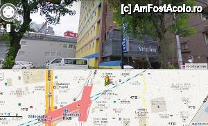 [P01] Hotelul e langa gara Shin-Osaka, pozitionat cumva intre linia Shinkansen si linii locale. Trebuie ales Exitul corect. Imagine cu google street view.  » foto by TraianS
 - 
<span class="allrVoted glyphicon glyphicon-heart hidden" id="av412273"></span>
<a class="m-l-10 hidden" id="sv412273" onclick="voting_Foto_DelVot(,412273,13937)" role="button">șterge vot <span class="glyphicon glyphicon-remove"></span></a>
<a id="v9412273" class=" c-red"  onclick="voting_Foto_SetVot(412273)" role="button"><span class="glyphicon glyphicon-heart-empty"></span> <b>LIKE</b> = Votează poza</a> <img class="hidden"  id="f412273W9" src="/imagini/loader.gif" border="0" /><span class="AjErrMes hidden" id="e412273ErM"></span>