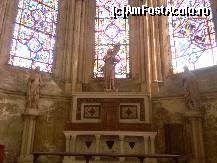 P10 [AUG-2012] Tours - Catedrala St. Gatien - altarul dedicat Ioanei d'Arc, eroina Franței. 