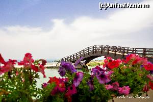 P28 [JUN-2014] Podul pietonal din Lefkada. A devenit aproape o emblema a insulei. 