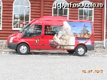 P22 [JUL-2013] Santa Claus - Rovaniemi. Maşinile de serviciu la Santa Claus Holiday Village. 