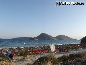 P05 [SEP-2015] Plaja Psili Ammos în zona organizată cu şezlonguri