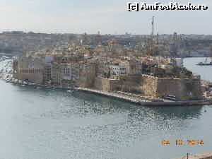 P10 [OCT-2014] Valletta - Upper Barrakka Gardens, vedere de pe terasă. 