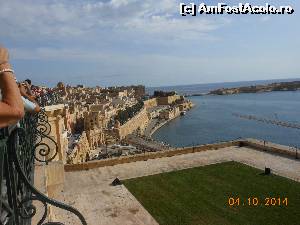 P09 [OCT-2014] Valletta - Upper Barrakka Gardens, vedere de pe terasă. 