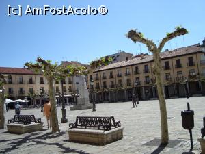 P01 [MAY-2018] Plaza Mayor din Palencia, capitala provinciei cu acelasi nume. 
