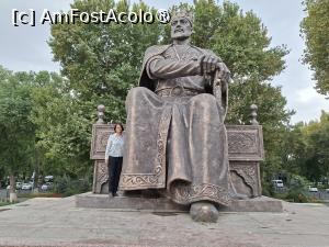 [P59] Uzbekistan, Samarkand, Statuia lui Amir Temur » foto by mprofeanu
 - 
<span class="allrVoted glyphicon glyphicon-heart hidden" id="av1549313"></span>
<a class="m-l-10 hidden" id="sv1549313" onclick="voting_Foto_DelVot(,1549313,18174)" role="button">șterge vot <span class="glyphicon glyphicon-remove"></span></a>
<a id="v91549313" class=" c-red"  onclick="voting_Foto_SetVot(1549313)" role="button"><span class="glyphicon glyphicon-heart-empty"></span> <b>LIKE</b> = Votează poza</a> <img class="hidden"  id="f1549313W9" src="/imagini/loader.gif" border="0" /><span class="AjErrMes hidden" id="e1549313ErM"></span>