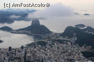 P28 [JAN-2019] Rio de Janeiro, Golful Guanabara și Pão de Açúcar văzute de la Cristo Redentor, o minune