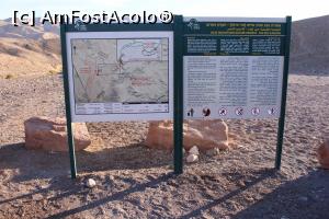 P04 [FEB-2020] Intrarea Red Canyon, Panoul cu harta și recomandările pentru turiștii ce merg în canion