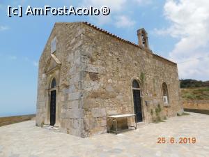 P10 [JUN-2019] Polyrrinia: Biserica Sfinților Părinți (Agii Pateres) construită din blocuri de pietre antice inscripţionate