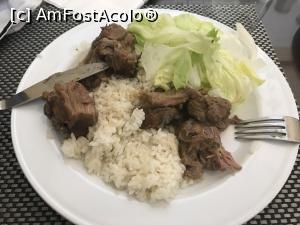 P10 [SEP-2018] Un prânz gustos în Luxos - carne de vită cu orez şi salată