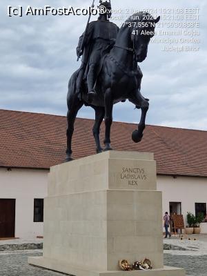 P07 [JUN-2024] 7. Statuia regelui Ladislau.