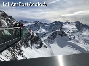 P03 [FEB-2020] Pe platforma de pe latura sudică a Kitzsteinhorn-ului, cu panoramă spre vârfuri de peste 3.000 m