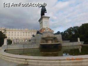 P07 [SEP-2021] Statuia regelui Felipe al IV-lea şi Palacio Real