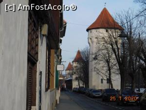 P21 [JAN-2020] Strada Cetăţii ce cele trei turnuri: Archebuzierilor, Olarilor, Dulgherilor